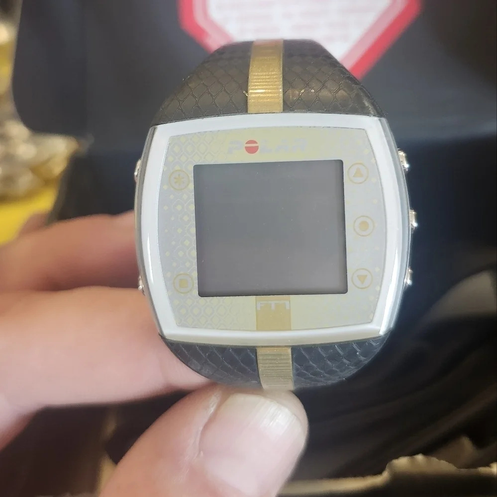 Polar FT7 black and gold